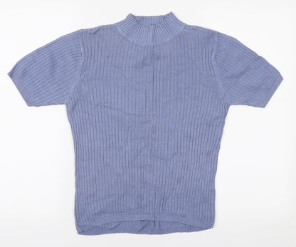 Womens UK Size 12 Debenhams Blue Pullover Jumper