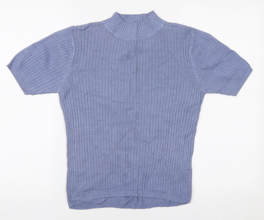 Womens UK Size 12 Debenhams Blue Pullover Jumper