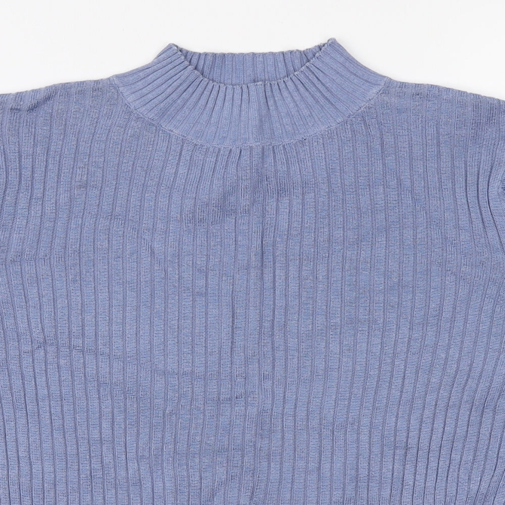 Womens UK Size 12 Debenhams Blue Pullover Jumper