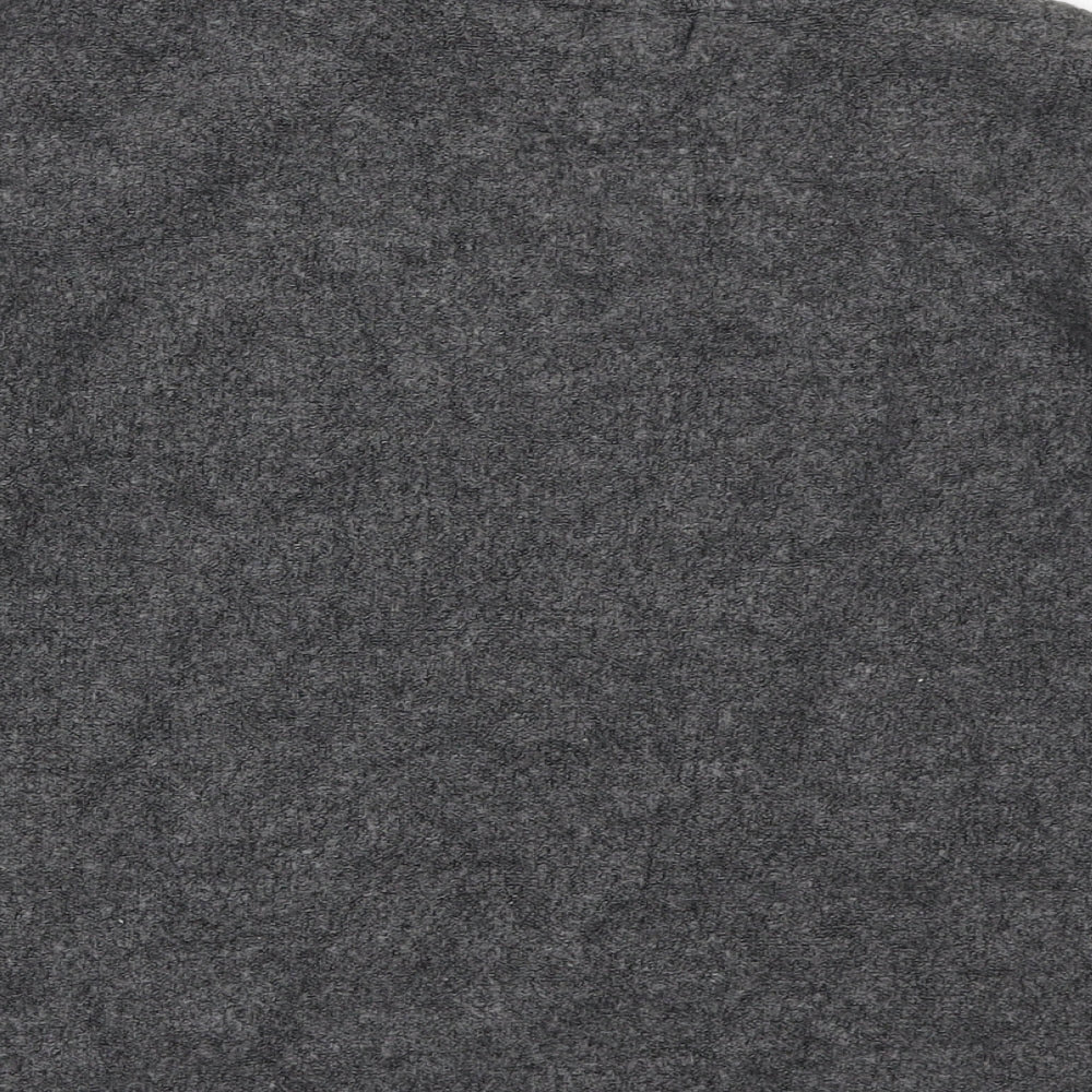 Primark Womens Grey High Neck Acrylic Pullover Jumper Size S