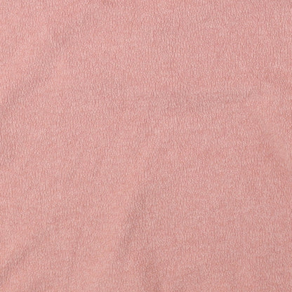 Nutmeg Womens Pink Collared Polyester Pullover Jumper Size 12