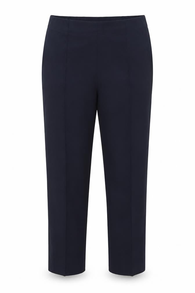 Autonomy Womens Blue Polyester Trousers Size 16 L28 in Regular Drawstring