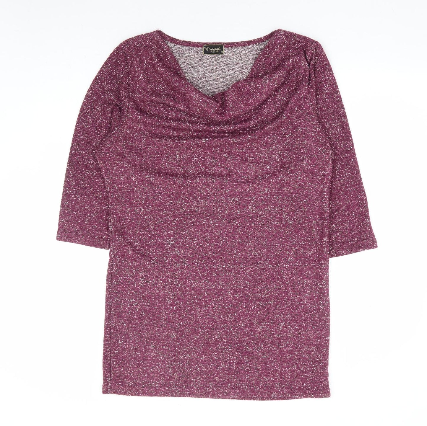 Womens UK Size M Originals Purple Tunic T-Shirt