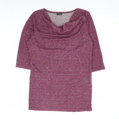 Womens UK Size M Originals Purple Tunic T-Shirt