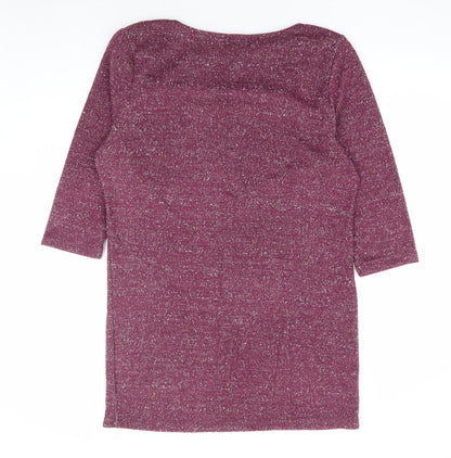 Womens UK Size M Originals Purple Tunic T-Shirt