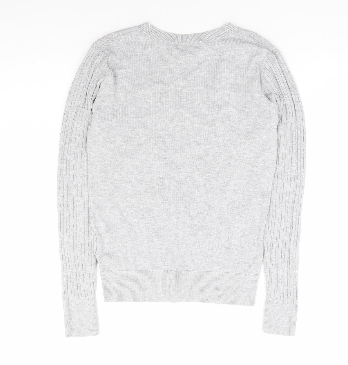 Womens UK Size XS H&M Grey Pullover Jumper