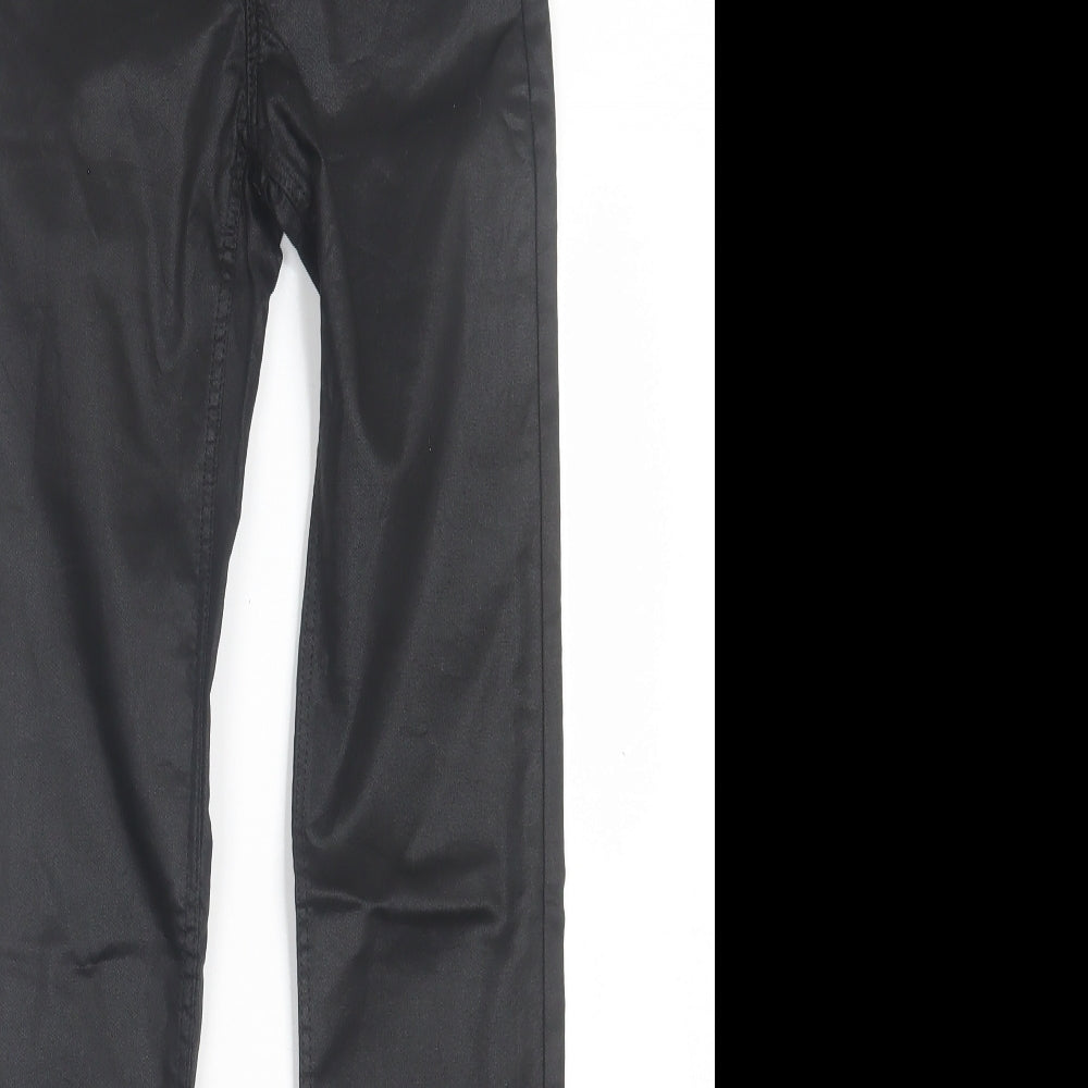 Womens UK Size 6 H&M Regular Fit Jegging Black Trousers