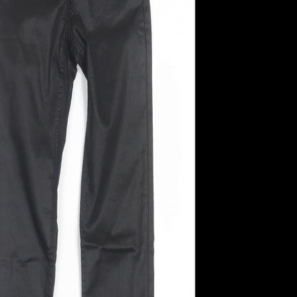Womens UK Size 6 H&M Regular Fit Jegging Black Trousers