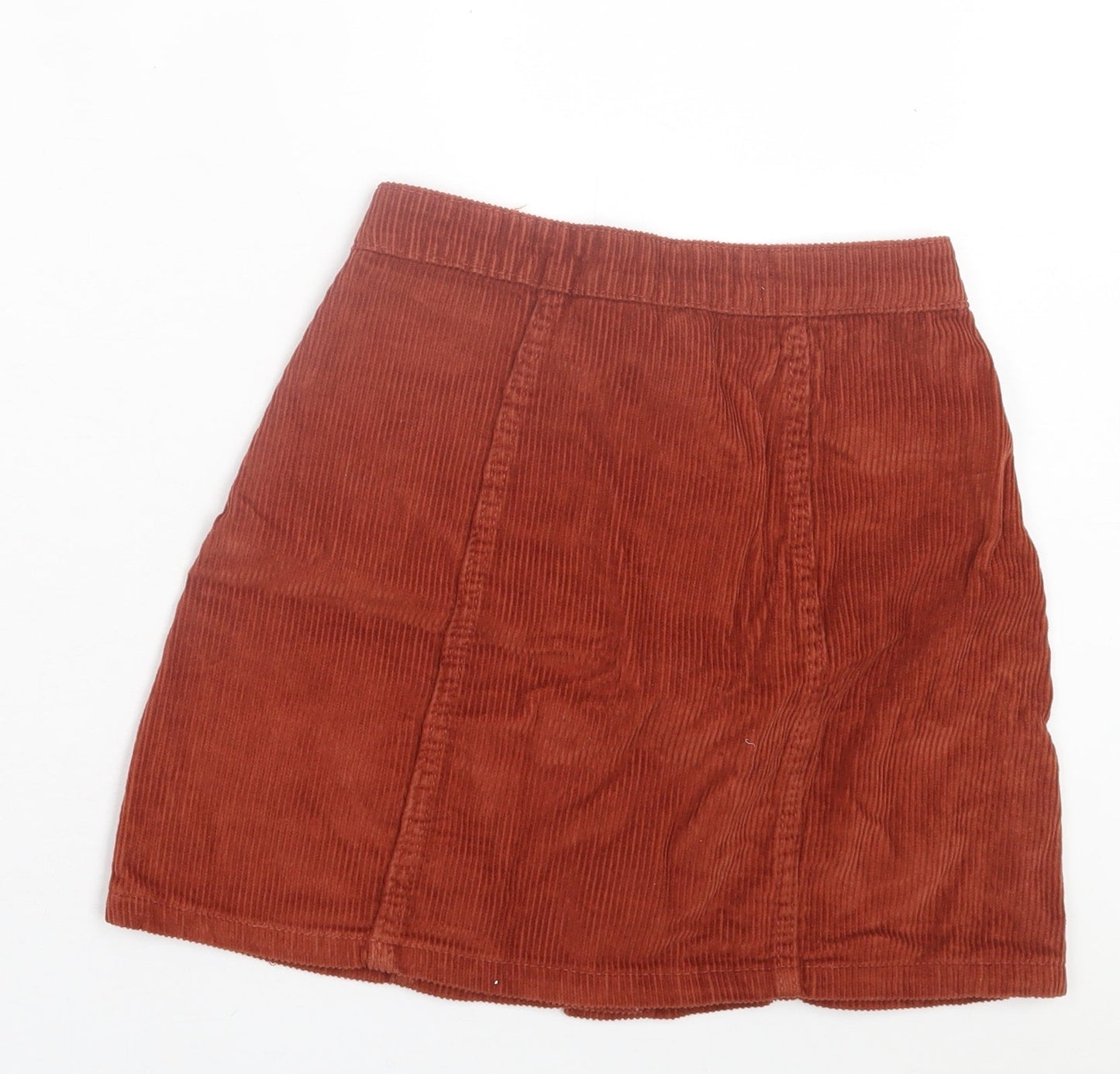 Womens UK Size 4 Denim & Co. A-Line Corduroy Skirt