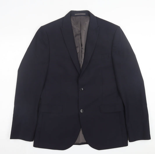 Mens UK Size 40 NEXT Regular Blue Suit Jacket
