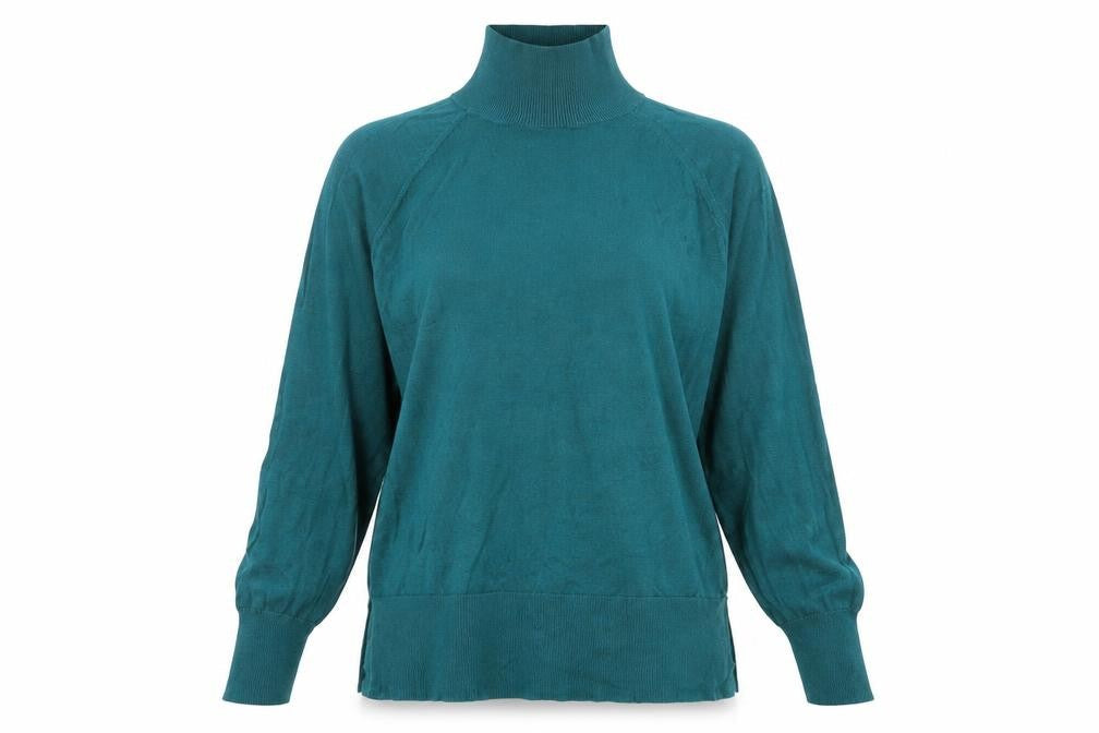 Womens UK Size S Zara Green Pullover Jumper