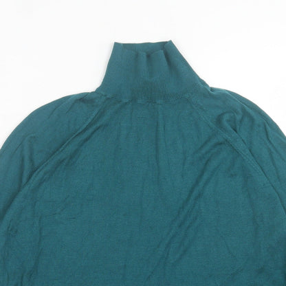 Womens UK Size S Zara Green Pullover Jumper