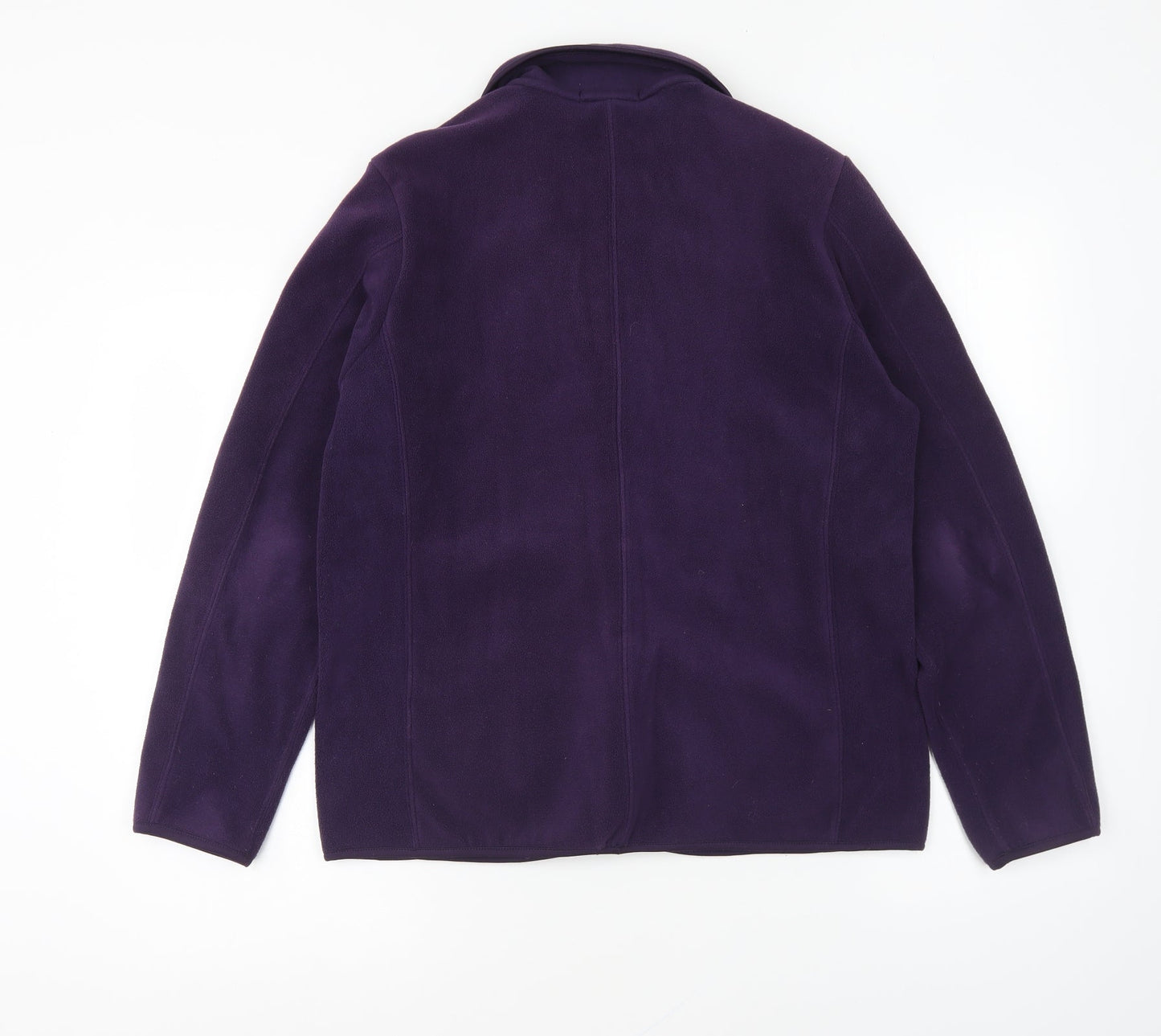 Womens UK Size M Lands' End Purple Jacket