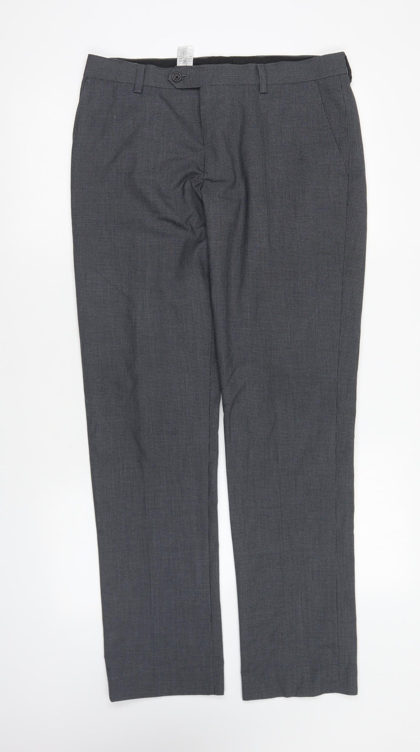 Womens UK Size 32 in NEXT Regular Fit  Grey Trousers