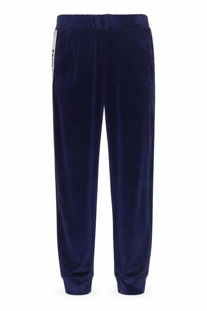 Womens UK Size S Preworn Regular Fit Jogger Blue Trousers