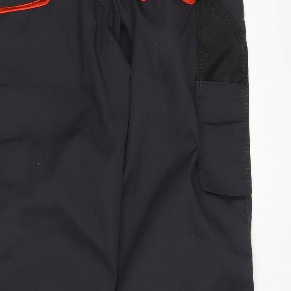 Reis Mens Blue Polyester Carpenter Trousers Size 35 in L30 in Regular Button