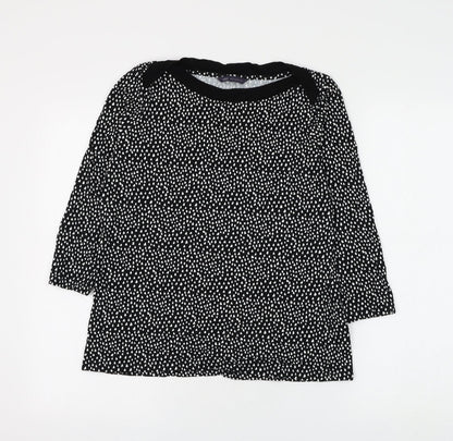Womens UK Size 12 Marks and Spencer Blue Basic Blouse