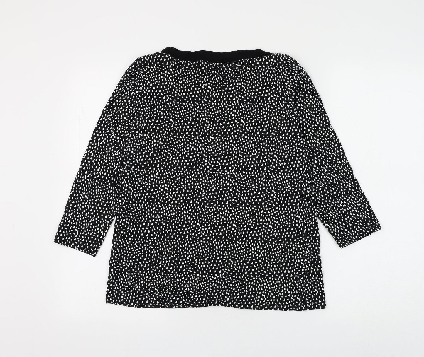 Womens UK Size 12 Marks and Spencer Blue Basic Blouse