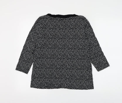 Womens UK Size 12 Marks and Spencer Blue Basic Blouse