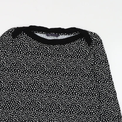 Womens UK Size 12 Marks and Spencer Blue Basic Blouse