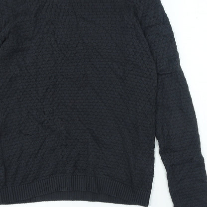 Womens UK Size L VILA Grey Pullover Jumper