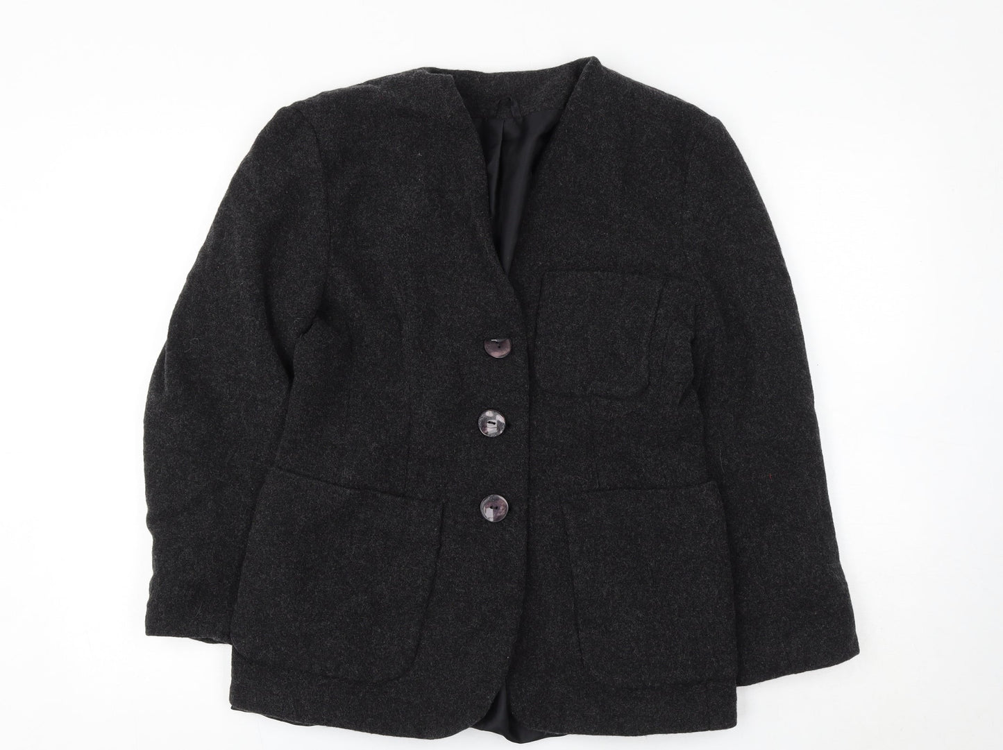 Womens UK Size 12 Expressions Black Jacket