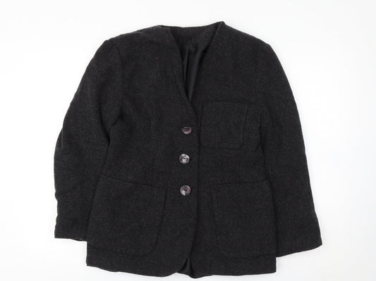 Womens UK Size 12 Expressions Black Jacket