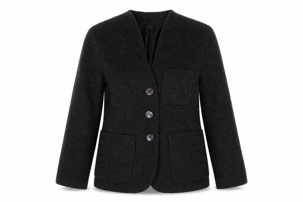 Womens UK Size 12 Expressions Black Jacket