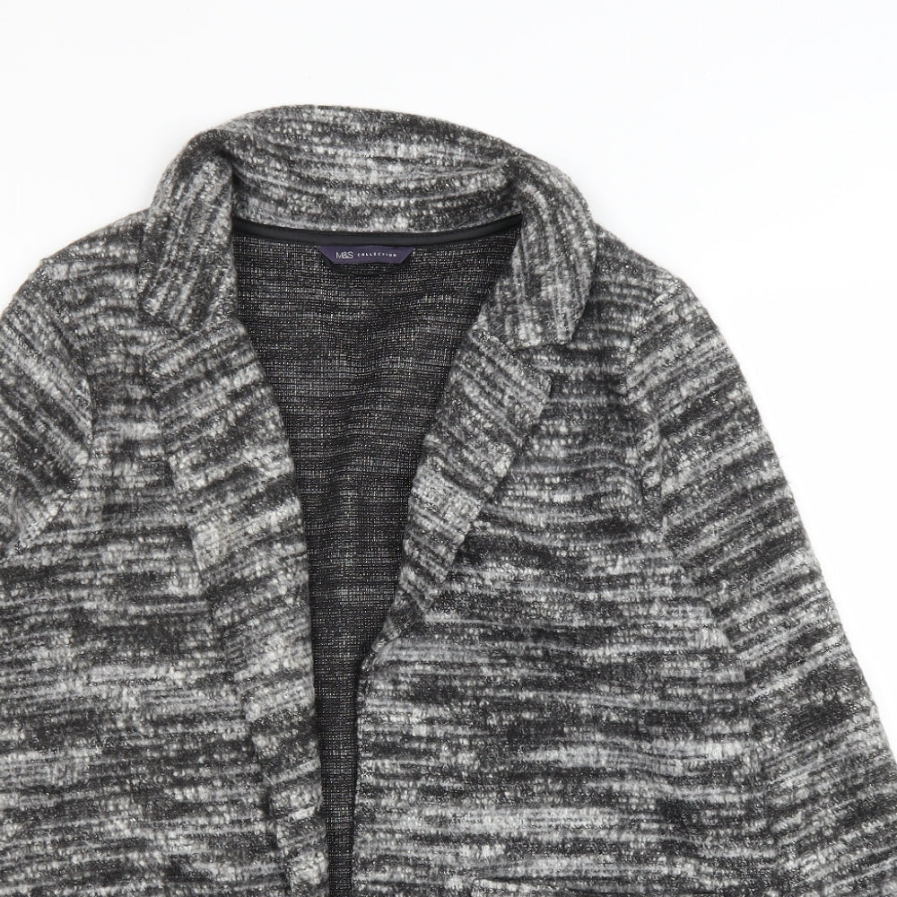 Womens UK Size 10 Marks and Spencer Grey Jacket