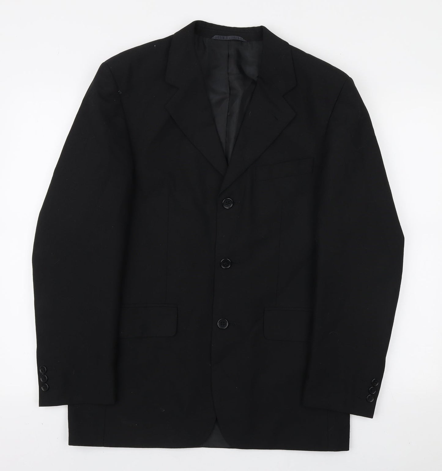 Mens UK Size  Burton Regular Black Suit Jacket