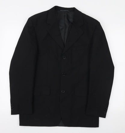 Mens UK Size  Burton Regular Black Suit Jacket