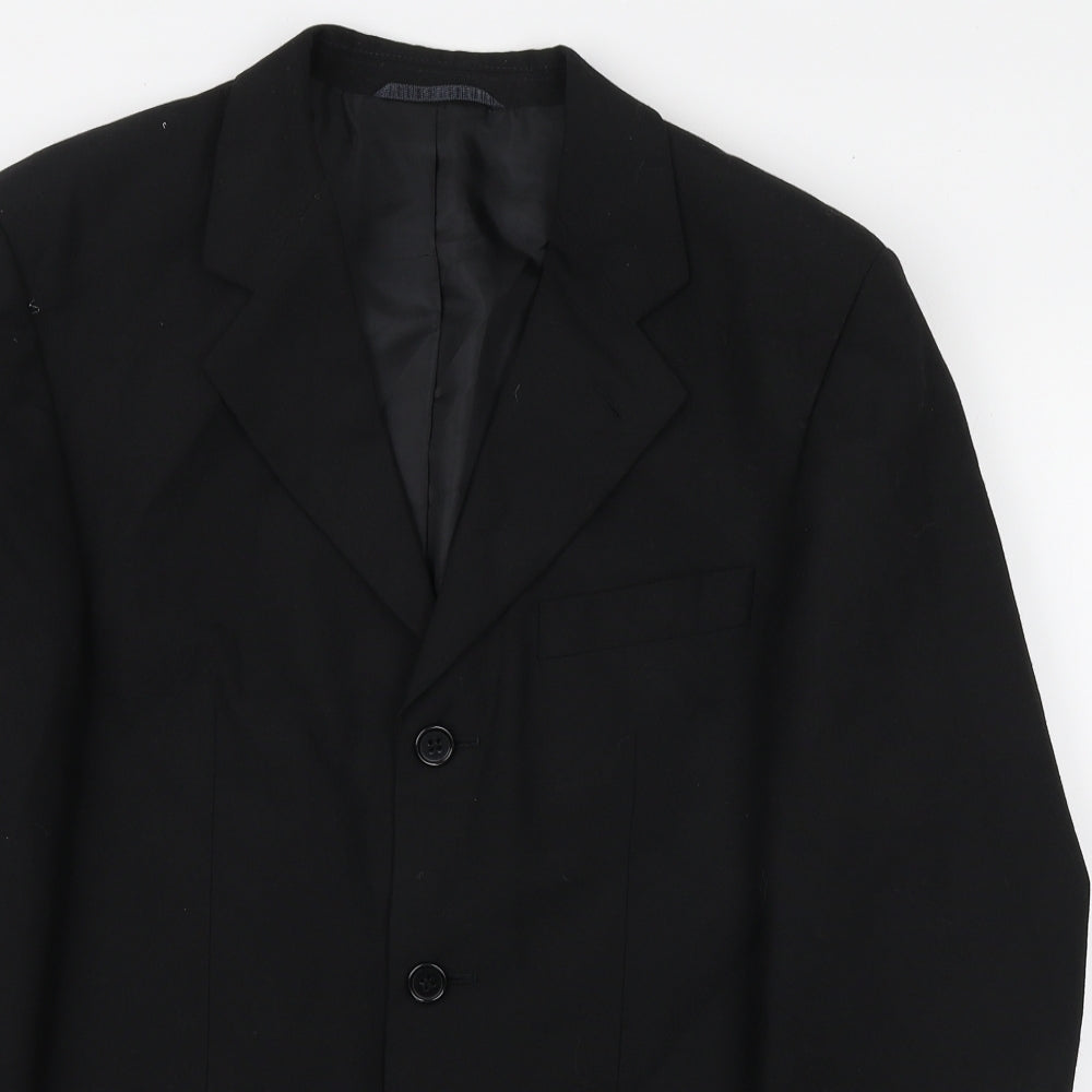 Mens UK Size  Burton Regular Black Suit Jacket