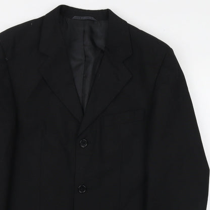 Mens UK Size  Burton Regular Black Suit Jacket