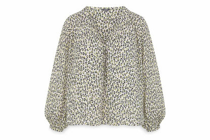 Womens UK Size 10 Topshop Multicoloured Basic Blouse