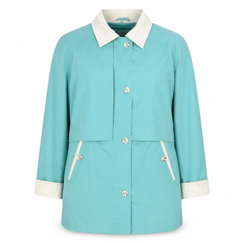 Womens UK Size 14 Damart Green Jacket