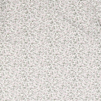 SheIn Womens White Floral Polyester Basic T-Shirt Size M Round Neck