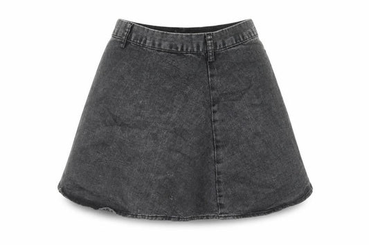 Womens UK Size 6 H&M Mini Denim Skirt
