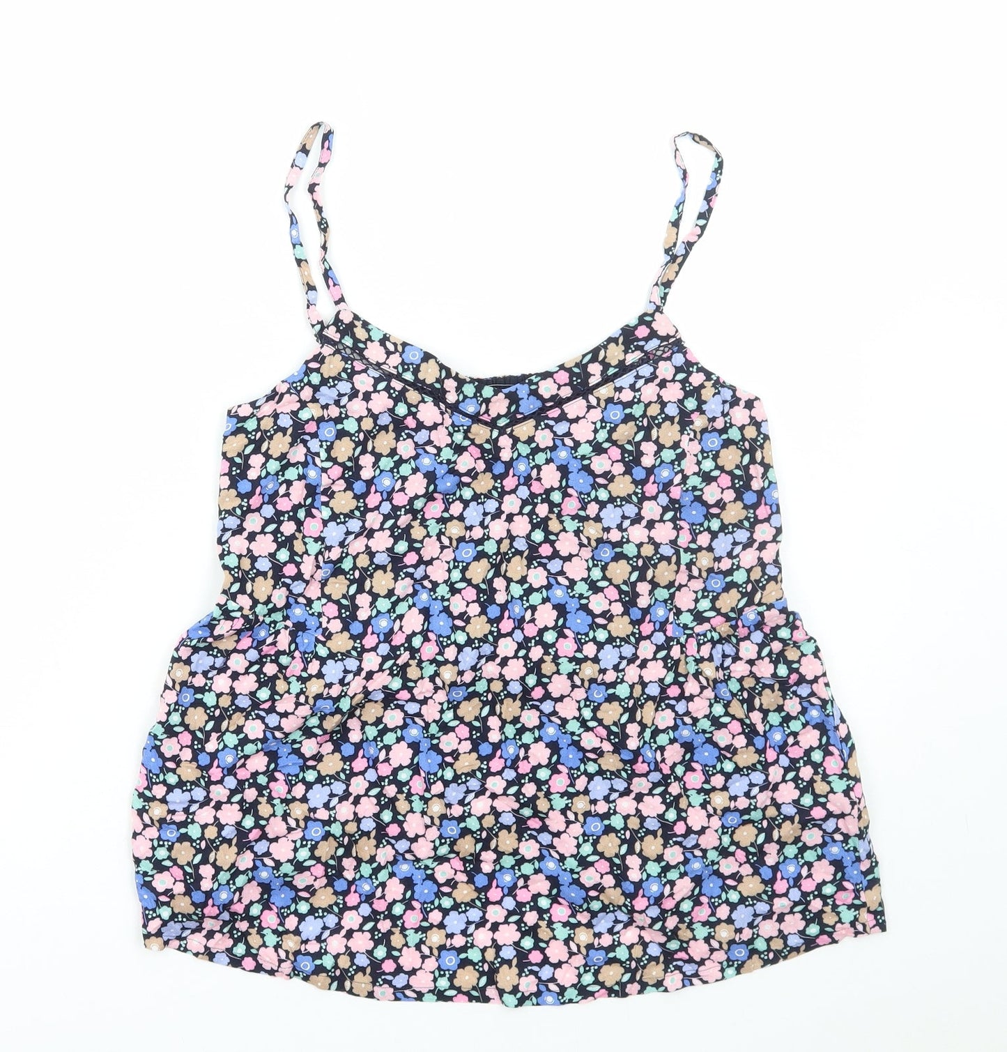 Womens UK Size 8 Marks and Spencer Blue Camisole Tank