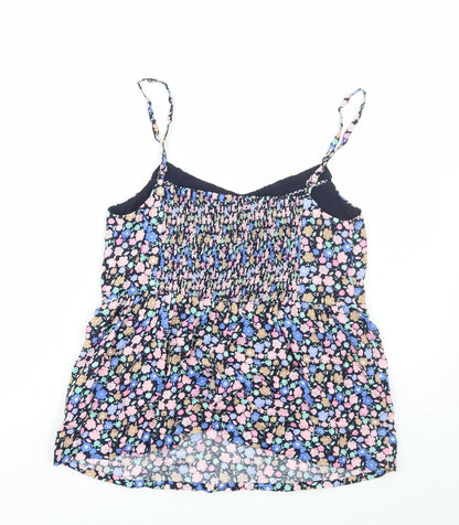 Womens UK Size 8 Marks and Spencer Blue Camisole Tank