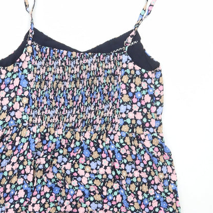 Womens UK Size 8 Marks and Spencer Blue Camisole Tank