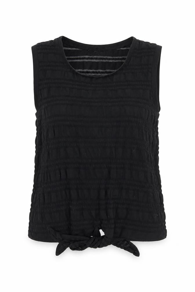 Womens UK Size 14 Limited Collection Black Basic Tank