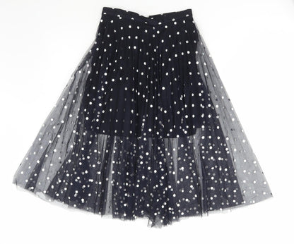Womens UK Size 4 Topshop Tutu Mesh Skirt