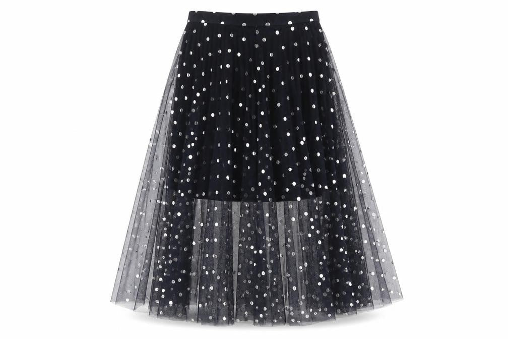 Womens UK Size 4 Topshop Tutu Mesh Skirt