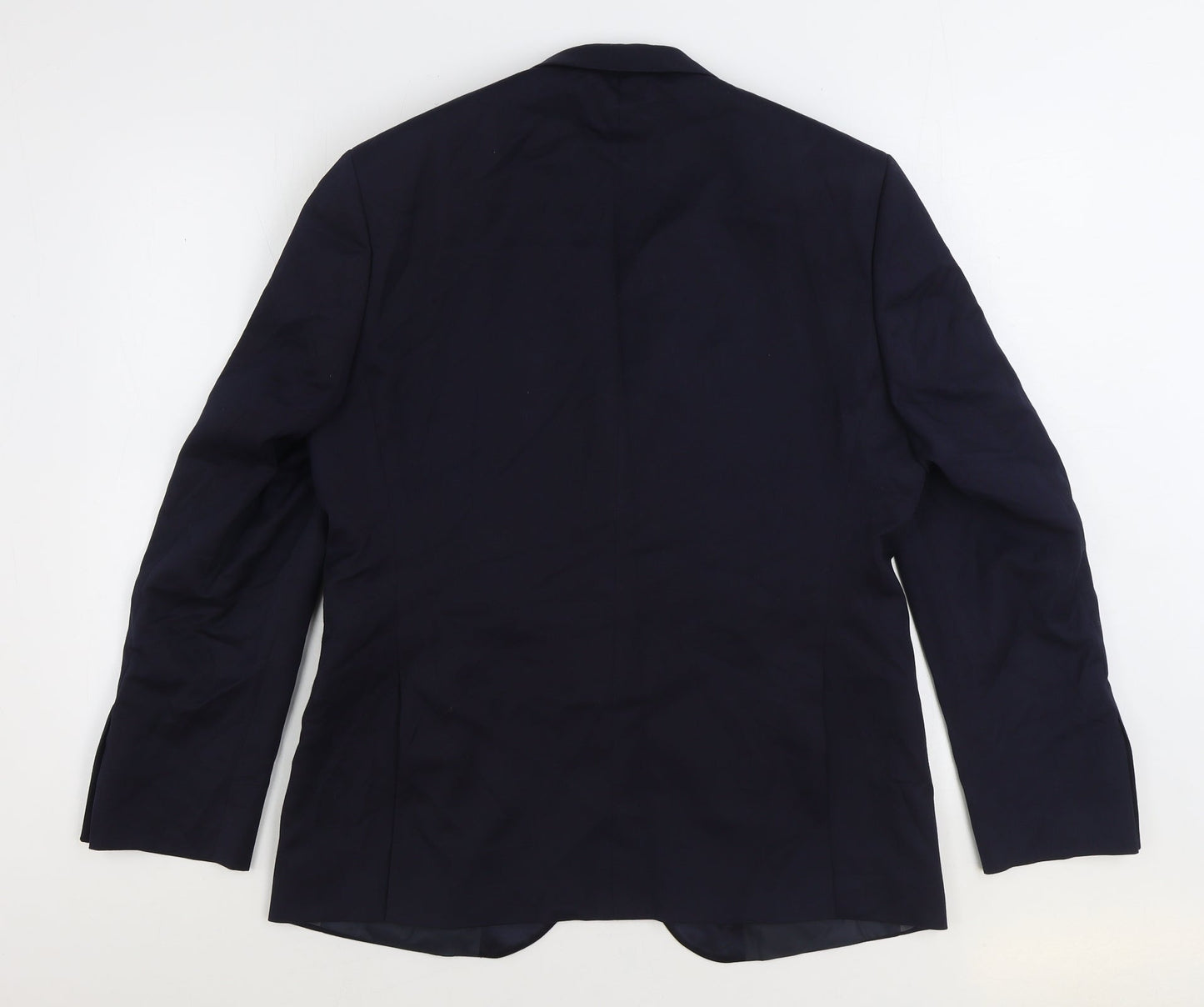 Mens UK Size 38 Marks and Spencer Regular Blue Suit Jacket