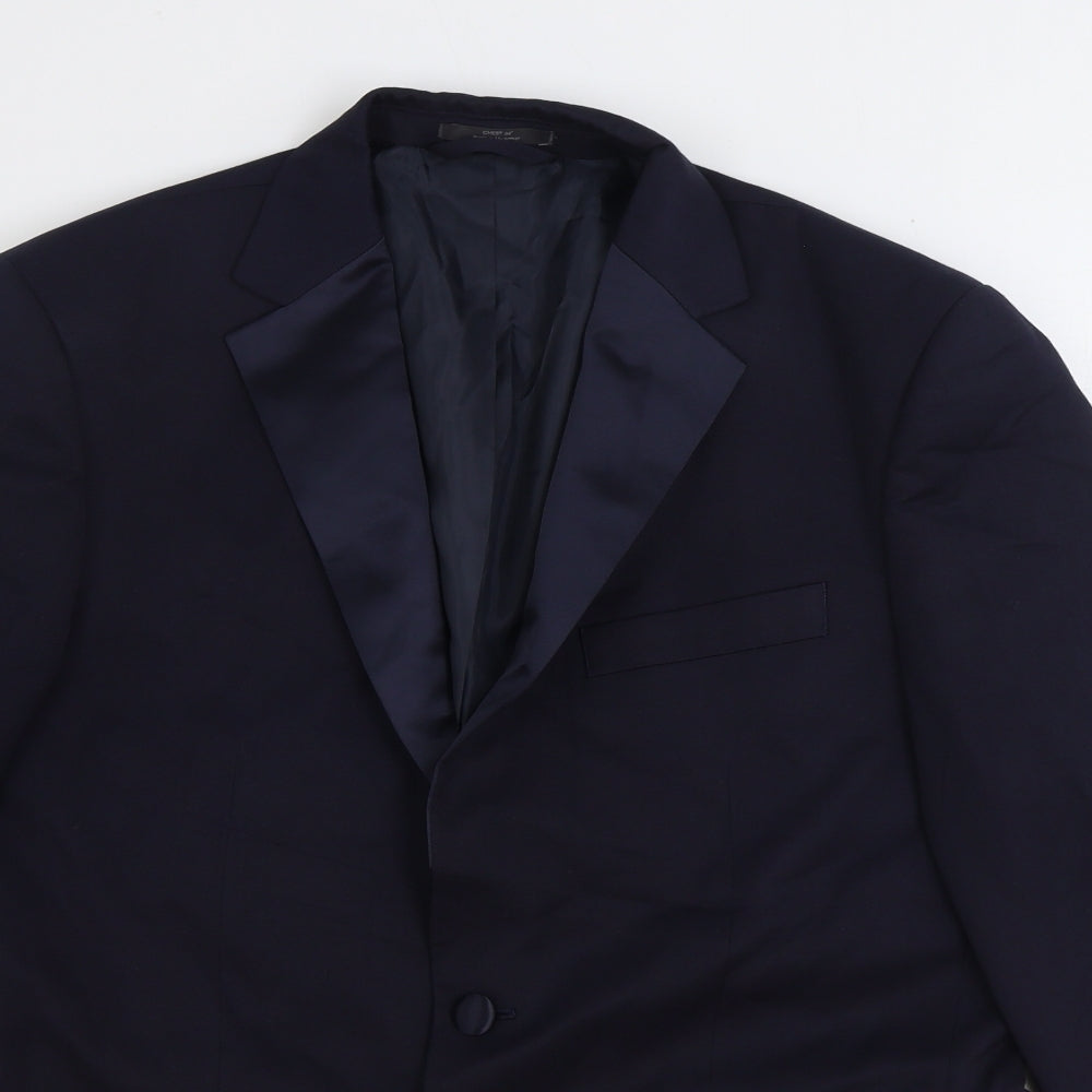 Mens UK Size 38 Marks and Spencer Regular Blue Suit Jacket