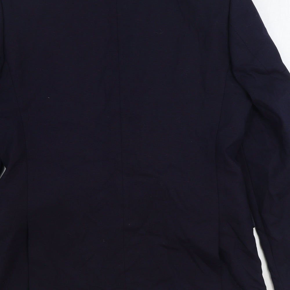 Mens UK Size 40 Marks and Spencer Regular Blue Suit Jacket