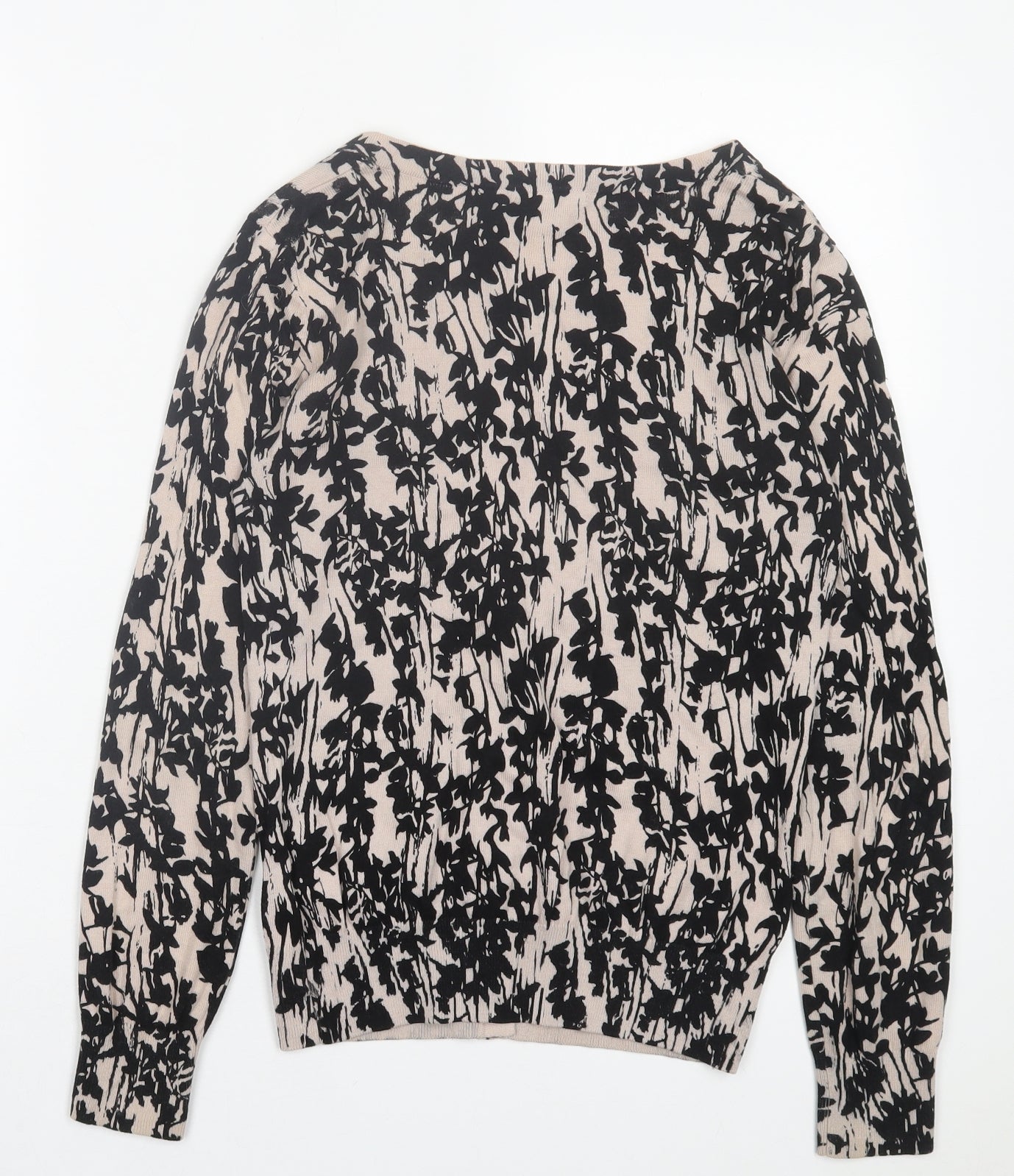 Womens UK Size XS H&M Black Cardigan Jumper