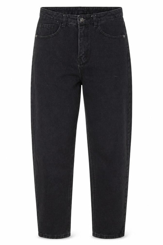 Womens UK Size S SheIn Regular Fit Mom Black Jeans
