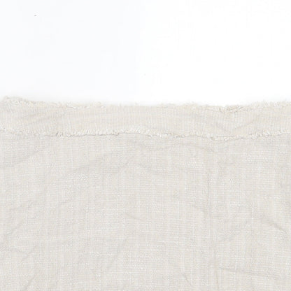 Jesire Womens Grey Geometric Cotton A-Line Skirt Size 10 Zip