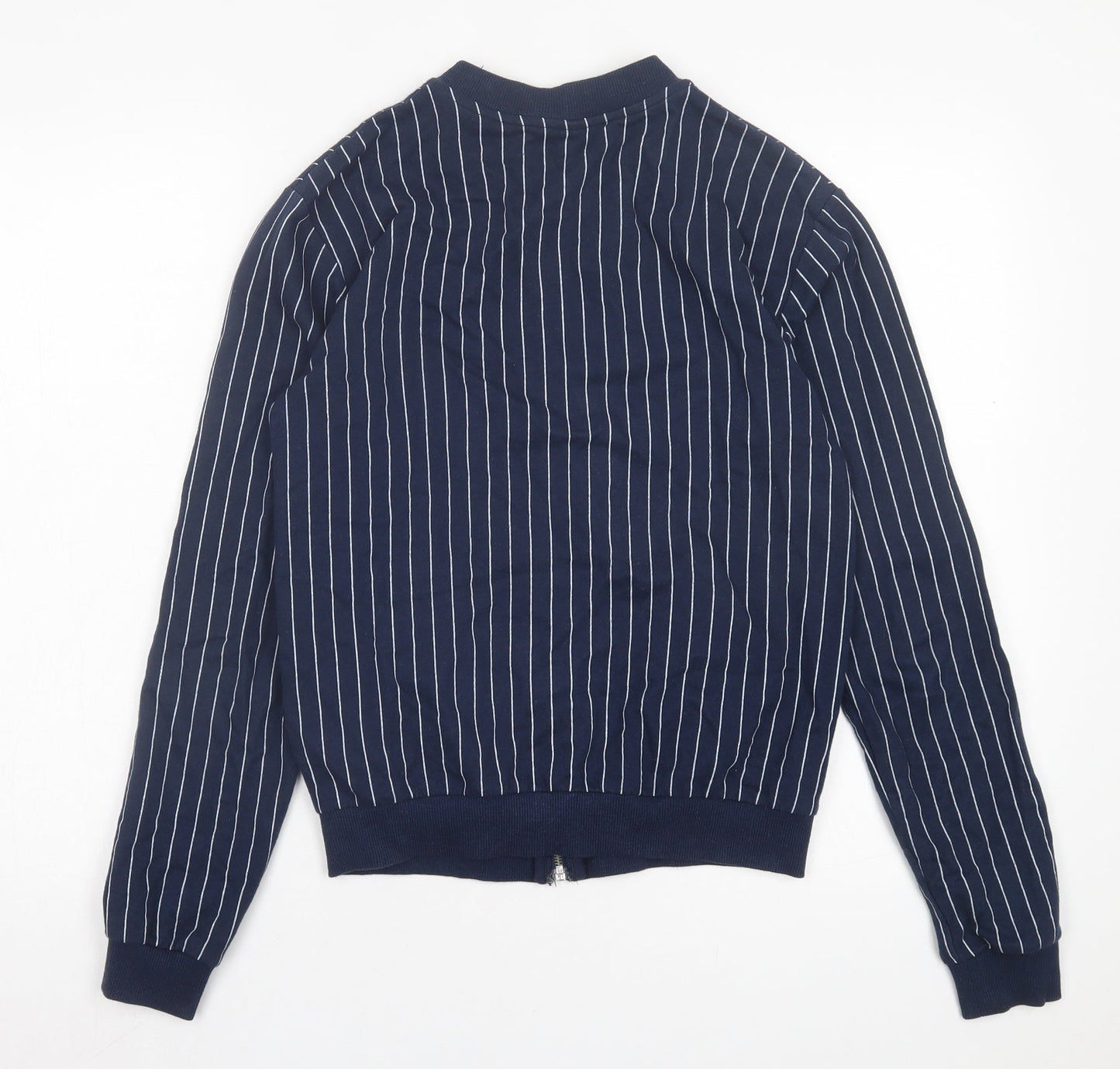 Womens UK Size 8 ASOS Blue Full Zip Sweatshirt
